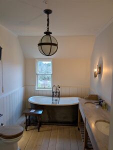 Hope Lodge image of nozzle covering a bathroom
